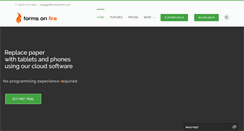 Desktop Screenshot of formsonfire.com